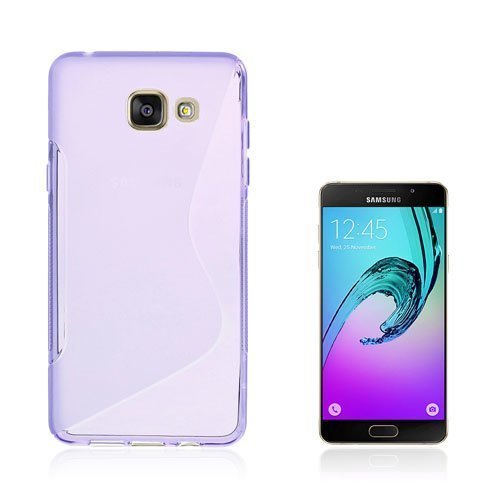 Lagerlöf Tpu Kuori Samsung Galaxy A5 Sm-A510f 2016 Puhelimelle Violetti