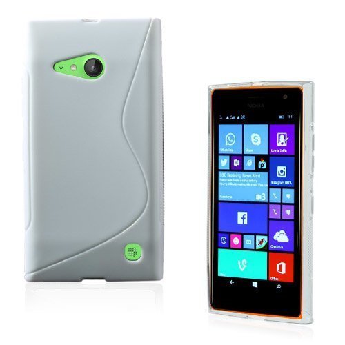 Lagerlöf Valkoinen Nokia Lumia 730 Suojakuori