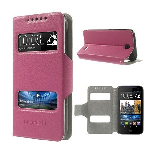 Lander Kuuma Pinkki Htc Desire 310 Nahkakotelo