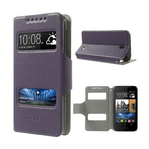 Lander Violetti Htc Desire 310 Nahkakotelo