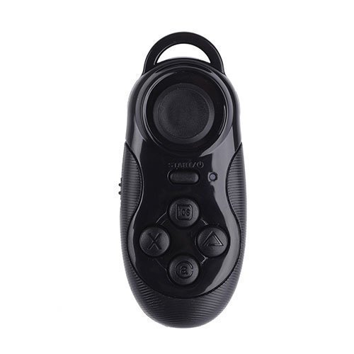 Langaton Bluetooth Mini Peli Kaukosäädin Puhelin Kameran Suljin Musta