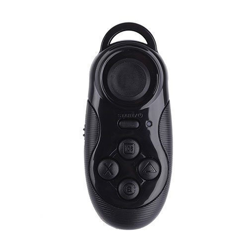 Langaton Bluetooth Mini Peli Kaukosäädin Puhelin Kameran Suljin Musta
