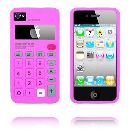 Laskin Kuuma Pinkki Iphone 4 Suojakuori