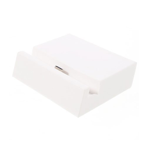 Latausalusta Usb Ja Tyyppi-C Valkoinen