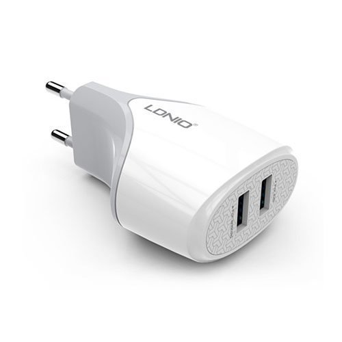 Ldnio 5v 2.1a Universaali Kaksois-Usb Porttinen Matkalaturi