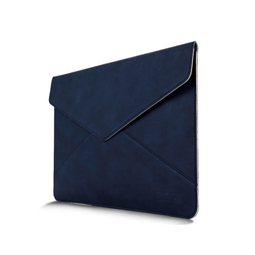 Leather Bag For 13.3 Inch Laptops 380x300mm Blue