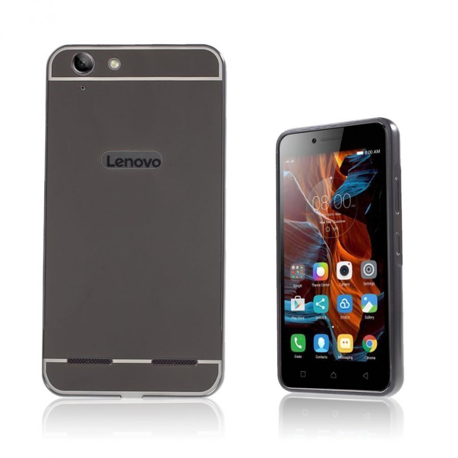 Lenovo K5 Peilimäinen Suojakuori Musta