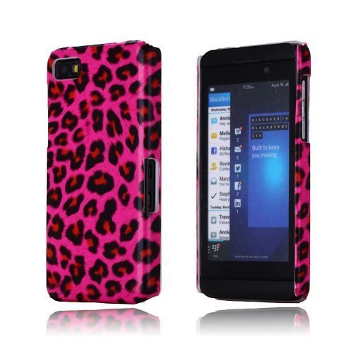 Leopard Pinkki Blackberry Z10 Suojakuori