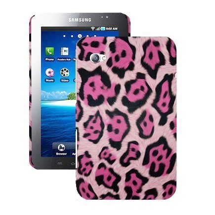 Leopard Pinkki Samsung Galaxy Tab Suojakuori