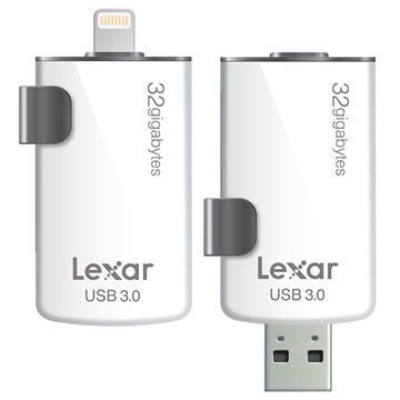 Lexar JumpDrive M20i Lightning / USB 3.0 Muistitikku 32Gt