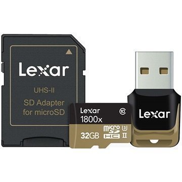 Lexar Professional 1800x MicroSDHC Muistikortti 32Gt