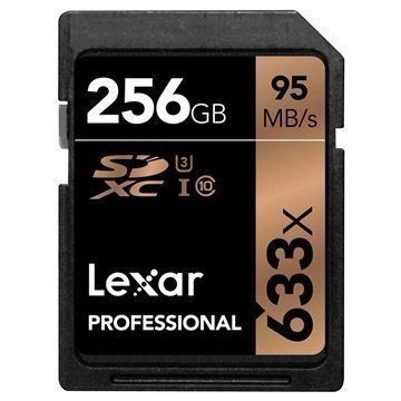 Lexar Professional 633x SDHC Muistikortti 256Gt