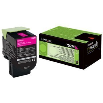 Lexmark 702M Toner 70C20M0 Magenta