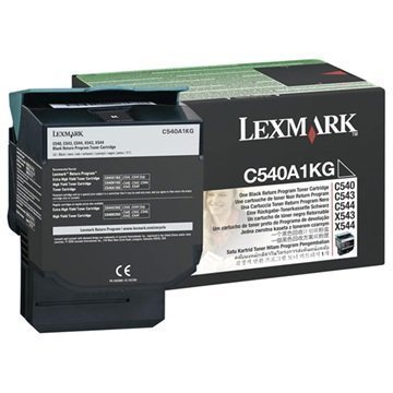Lexmark C540A1KG Toner Musta