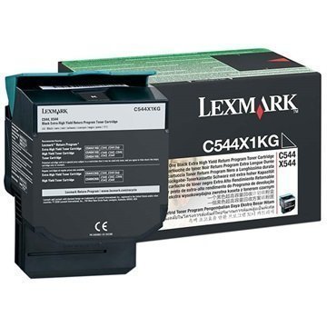 Lexmark C544X1KG Toner Musta