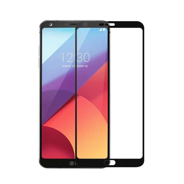 Lg G6 Panssarilasi 2.5d Full Cover Musta