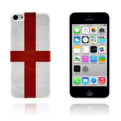 Lippu Mallinen Iphone 5c Suojakuori Englanti