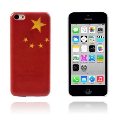 Lippu Mallinen Iphone 5c Suojakuori Kiina