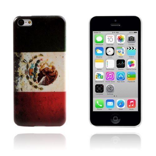 Lippu Mallinen Iphone 5c Suojakuori Meksiko