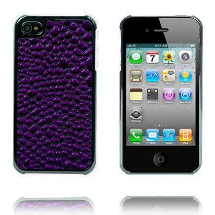 Liquid Electroplated Violetti Iphone 4 Suojakuori