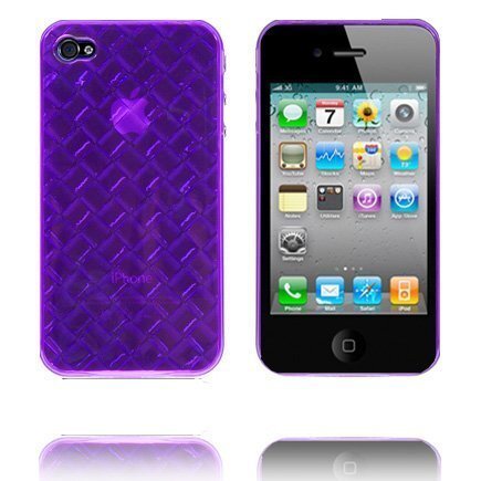 Lithium Violetti Iphone 4 Silikonikuori