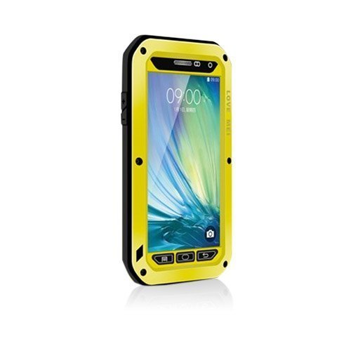 Love Me! Samsung Galaxy A3 Hybrid Case Keltainen