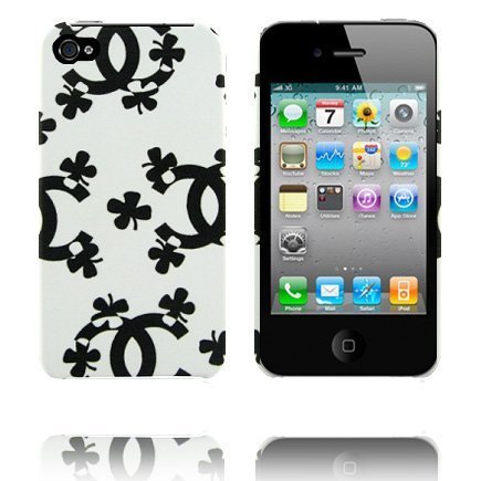 Lucky Valkoinen Iphone 4 Suojakuori