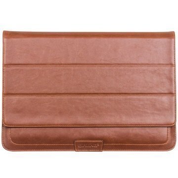 MacBook 12 Qialino Leather Case Brown