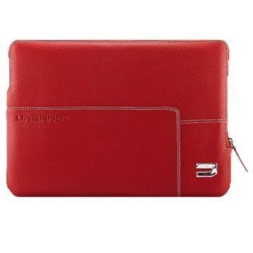 MacBook 12 Urbano Explorer Leather Sleeve Red