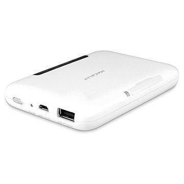 Macally WiFiSD Wi-Fi SD-kortin lukija ja USB-tallennuslaite Valkoinen