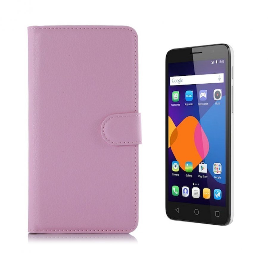 Mankell Alcatel Onetouch Pixi 3 5 Nahkakotelo Pinkki