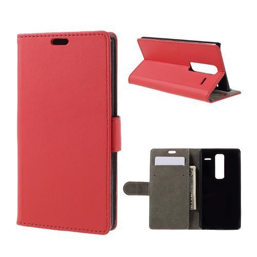 Mankell Lg Zero Leather Case With Wallet Red
