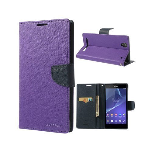 Mercury Purppura Sony Xperia T2 Ultra Nahkakotelo