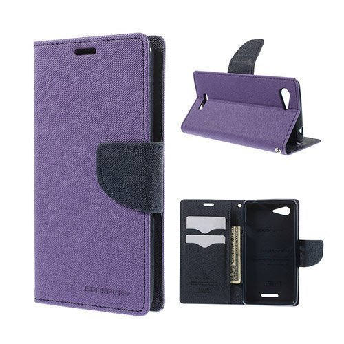 Mercury Violetti Sony Xperia E3 Nahkakotelo