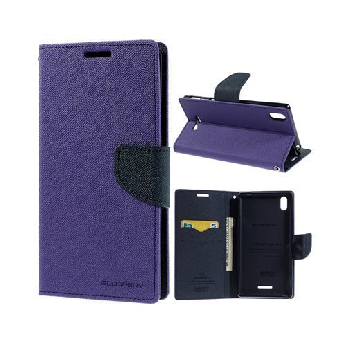 Mercury Violetti Sony Xperia T3 Nahkakotelo