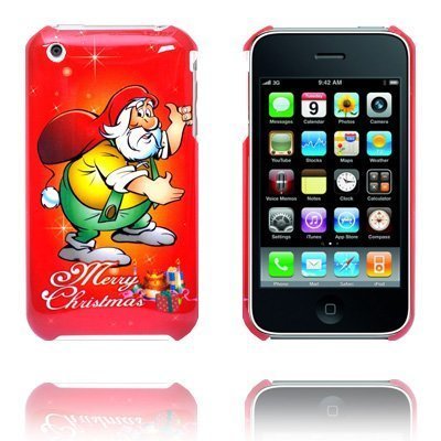 Merry Christmas Keltainen Iphone 3g / 3gs Suojakuori