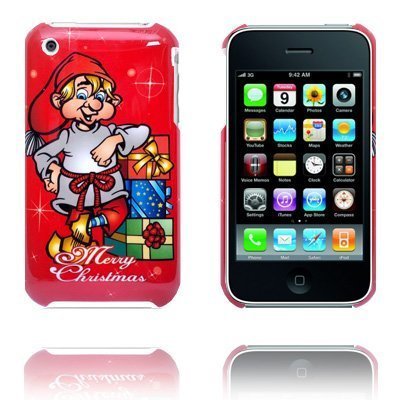 Merry Christmas Pikku Pukki Iphone 3g / 3gs Suojakuori