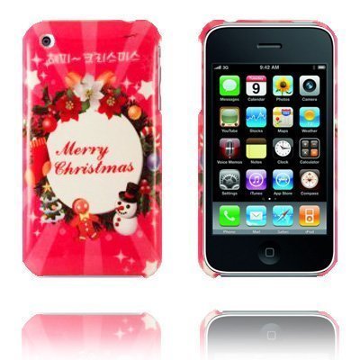 Merry Christmas Transsi Iphone 3g / 3gs Suojakuori