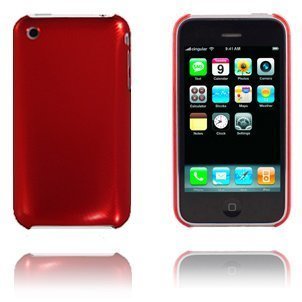 Metallic Shine Sarja Punainen Iphone 3g / 3gs Suojakuori