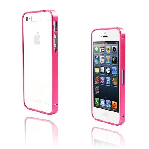 Metallix Kuuma Pinkki Iphone 5 / 5s Metalli Bumper Suojakehys