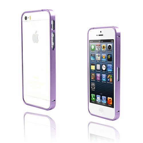 Metallix Violetti Iphone 5 / 5s Metallinen Bumper Suojakehys