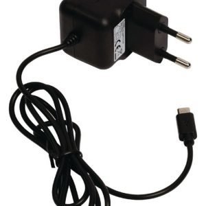 Micro USB -vaihtovirtalaturi Micro USB uros vaihtovirtaliitäntä 1 00 m musta 2.1A