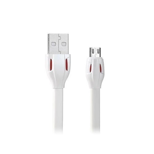 Micro Usb Latauskaapeli Käärme Muotoilulla Valkoinen