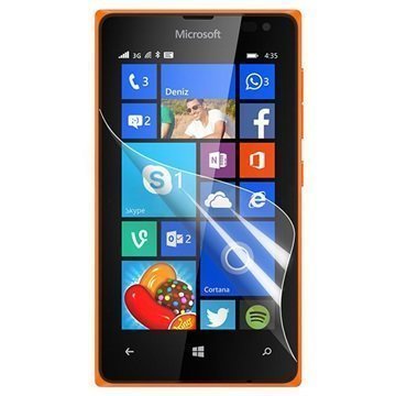 Microsoft Lumia 435 Lumia 435 Dual SIM Ksix Näytönsuoja Läpinäkyvä