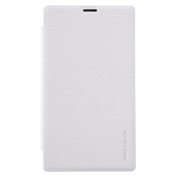Microsoft Lumia 532 Lumia 532 Dual SIM Nillkin Kimallesarjan Läppäkotelo Valkoinen