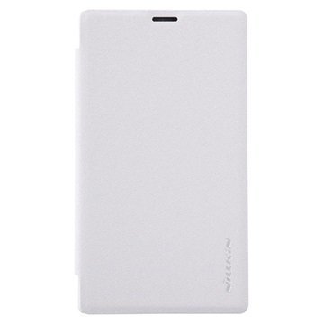 Microsoft Lumia 532 Lumia 532 Dual SIM Nillkin Kimallesarjan Läppäkotelo Valkoinen