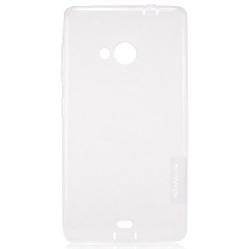 Microsoft Lumia 535 Lumia 535 Dual SIM Nillkin Nature TPU Suojakuori Valkoinen