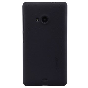 Microsoft Lumia 535 Nillkin Super Frosted Shield Suojakuori Musta