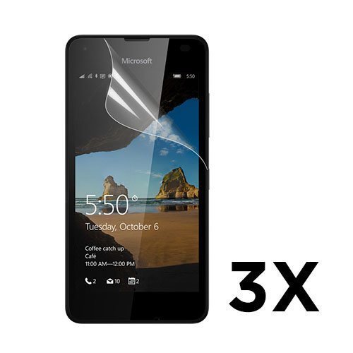 Microsoft Lumia 550 Näytön Suojakalvo. 3 Kpl.