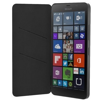 Microsoft Lumia 640 XL Lumia 640 XL LTE Läppäkotelo CC-3090 Musta